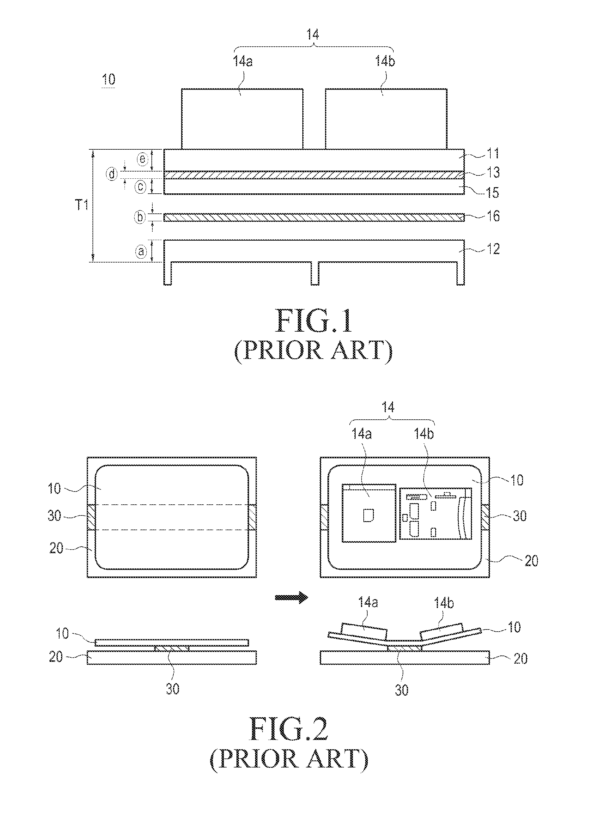 Portable terminal and method of manufacturing a module thereof