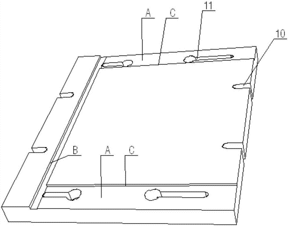 Special combined fixture for processing the upper and lower end faces of the copper tube of the round billet crystallizer and its application method