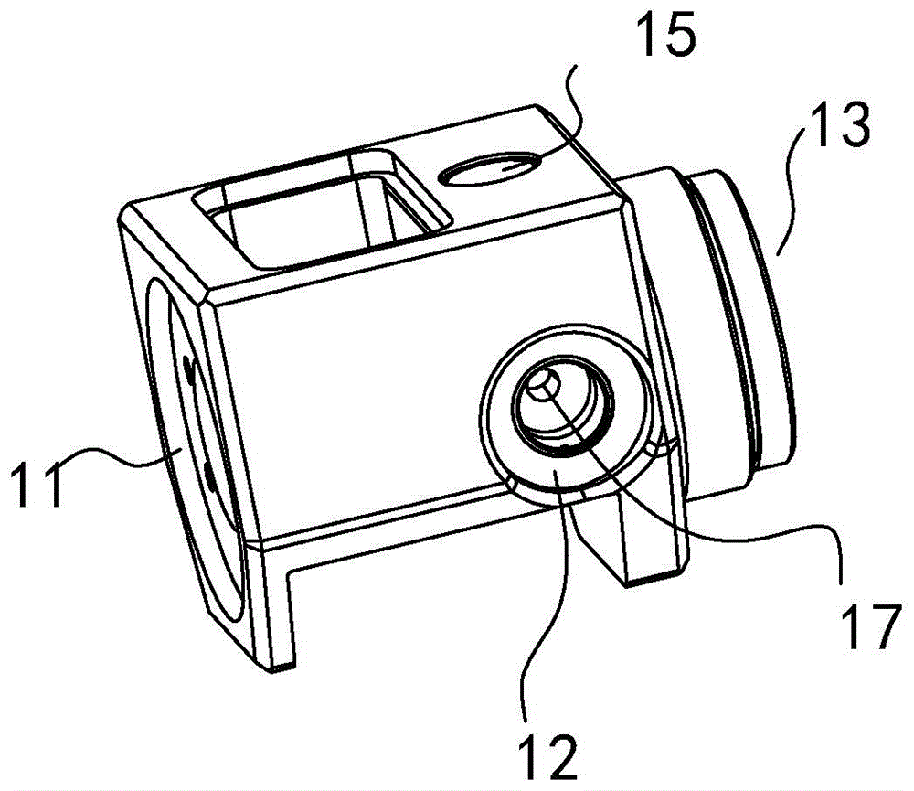 Bathroom cold and hot water constant-temperature device