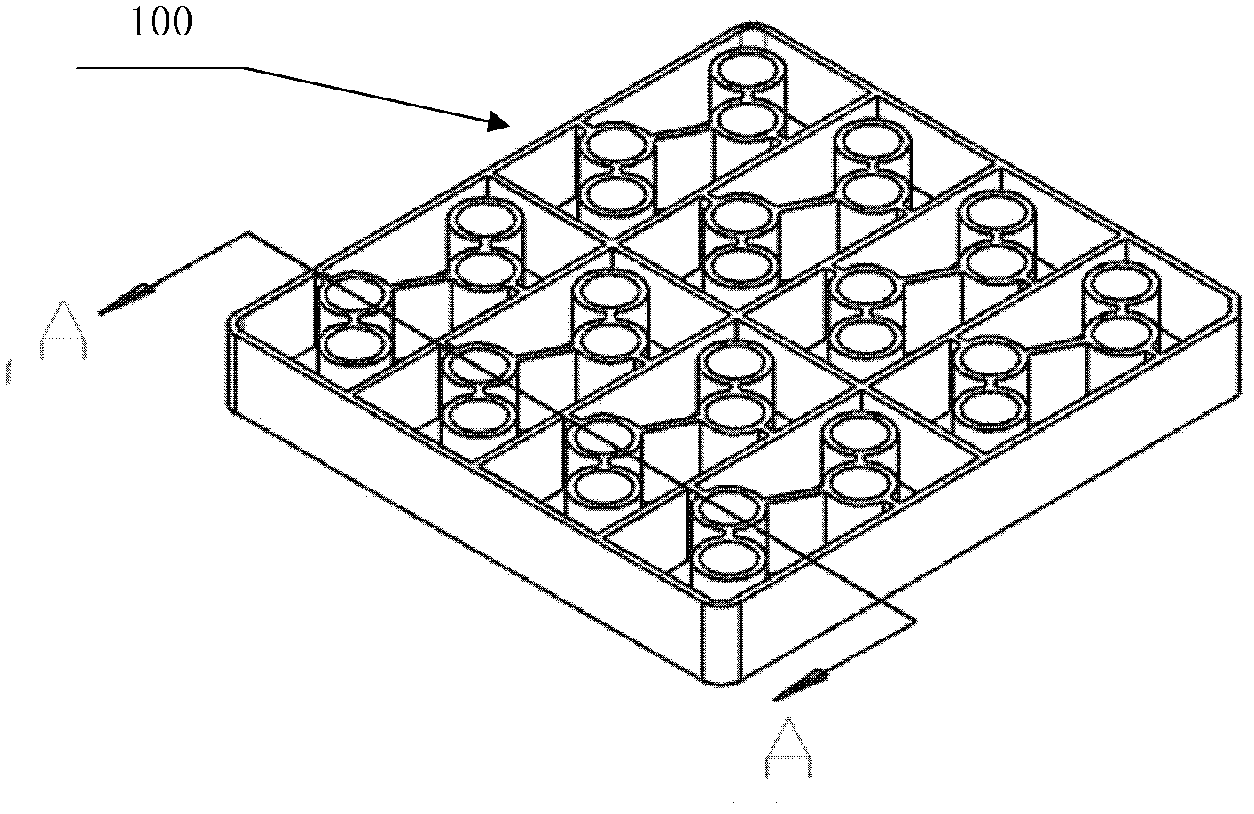 Microfluidic chip with diversion body and application thereof