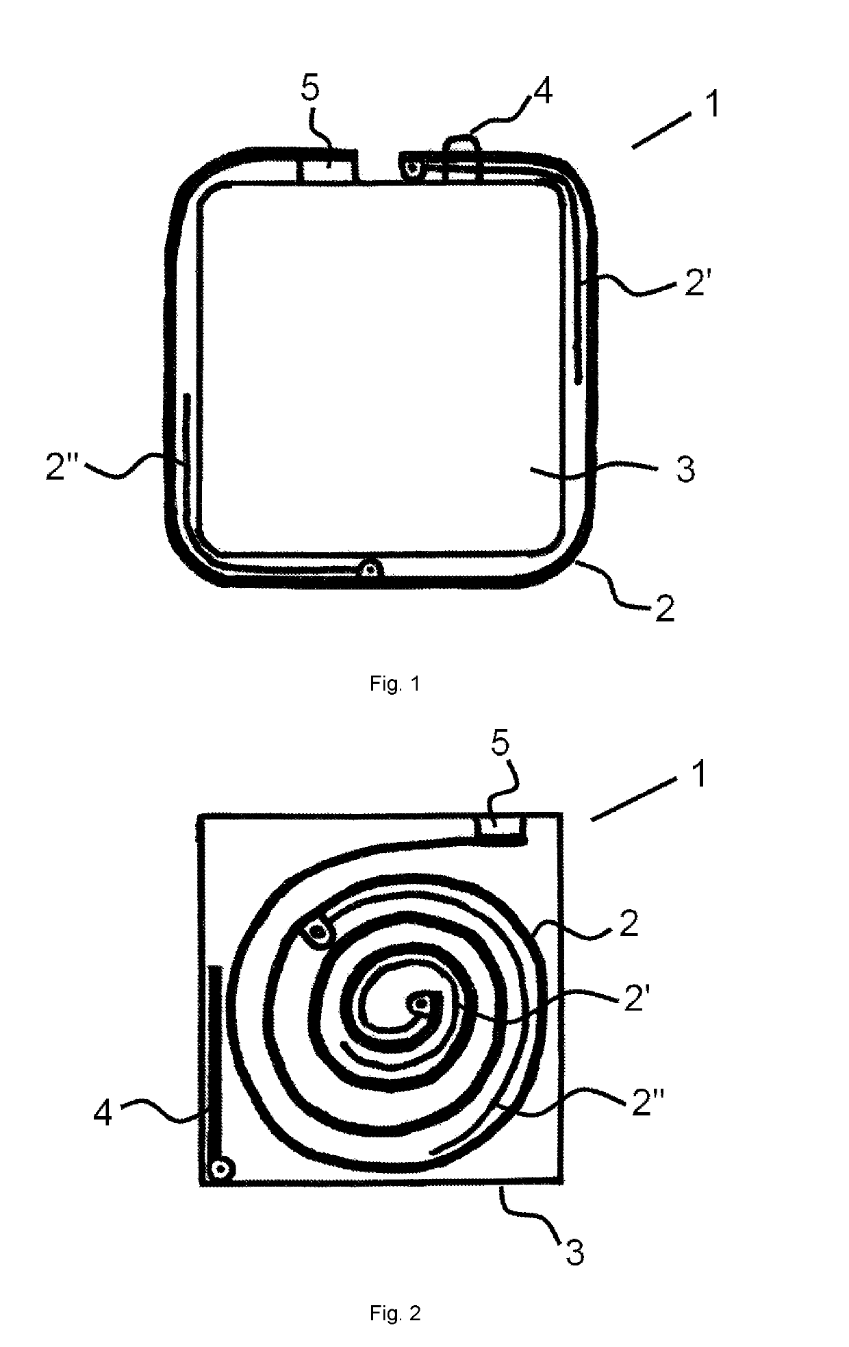 Easyly deployable phased antenna for a spacecraft and system of such antennas