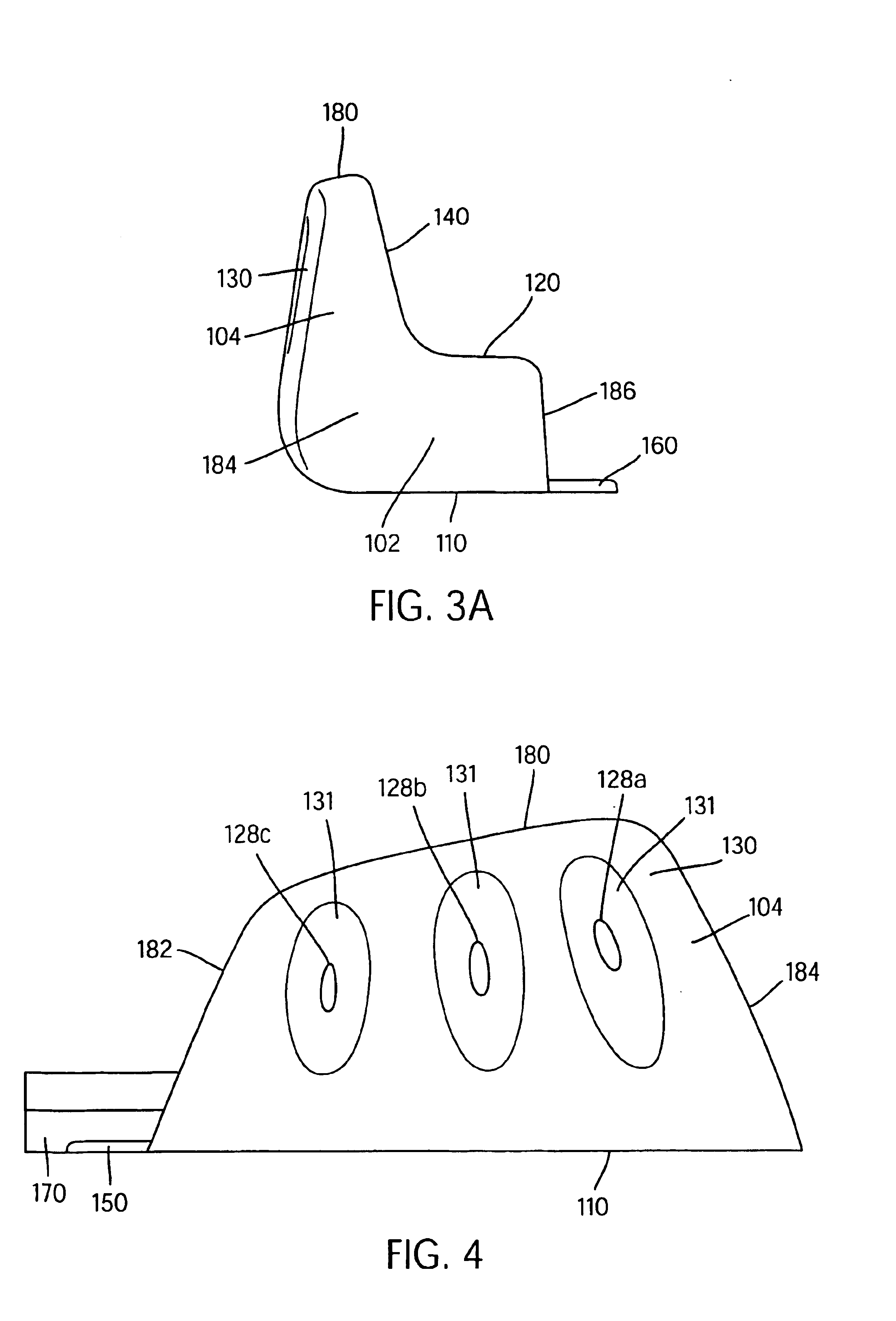 Footwear with bladder type stabilizer