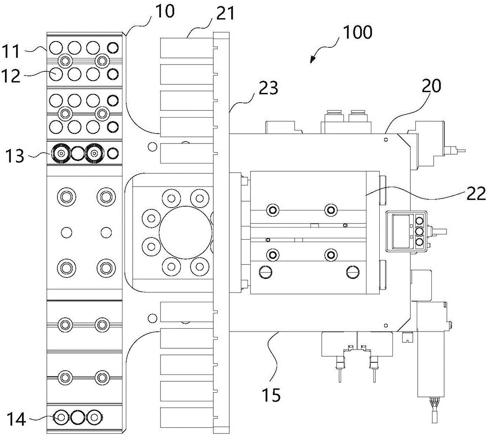 Battery cartridge holder