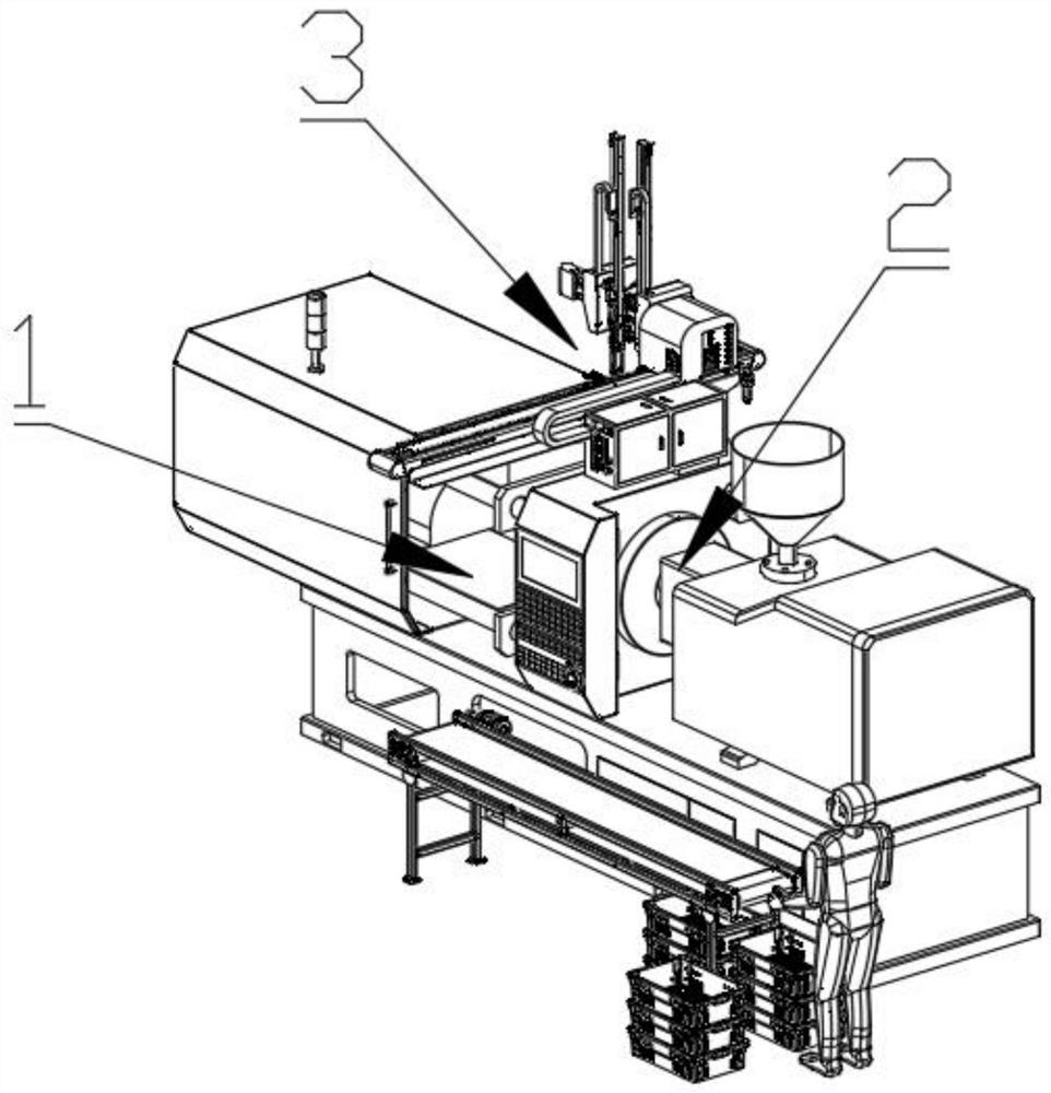 Injection molding online visual inspection system and equipment based on big data