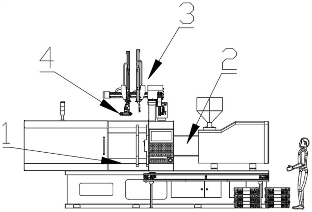 Injection molding online visual inspection system and equipment based on big data