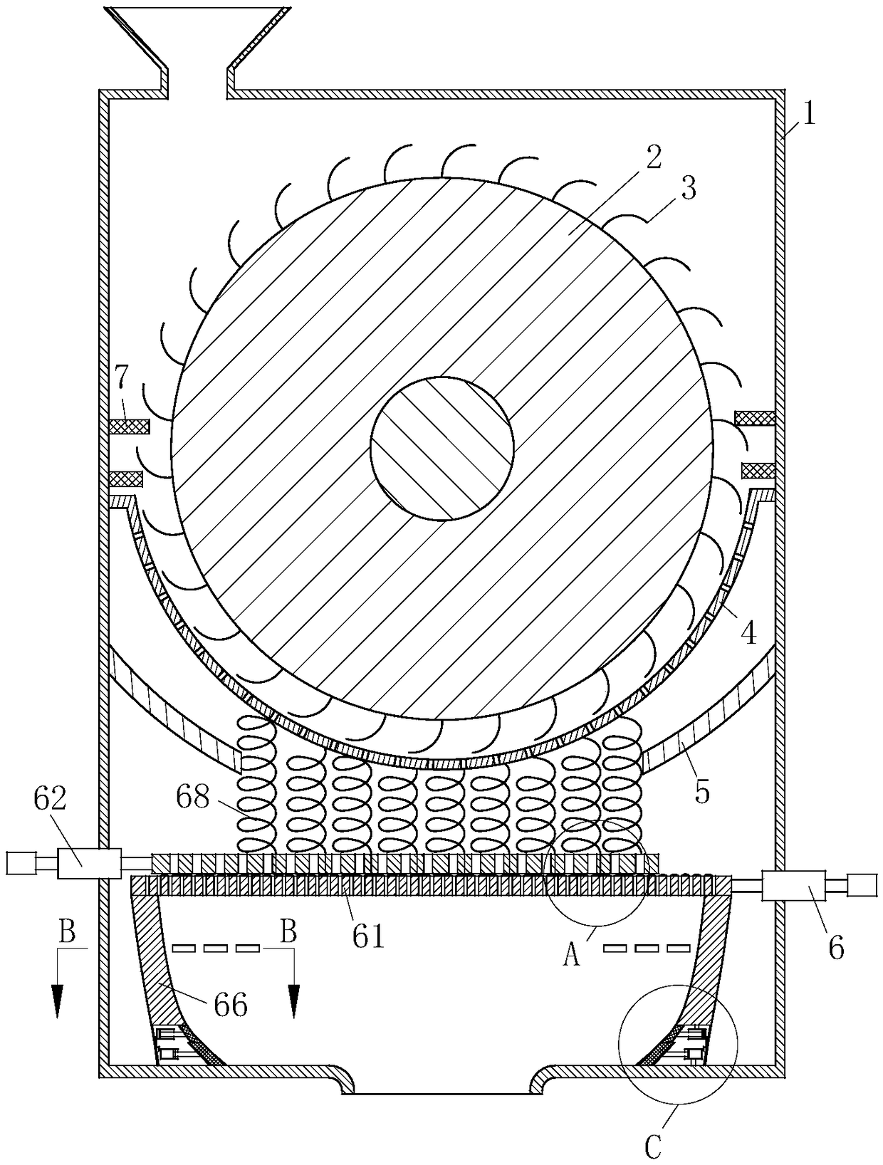 Petroleum refining catalyst preparation device