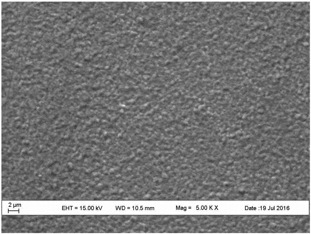 Chemical method for preparing halogenation methylamine lead photoelectric thin film in large-area manner