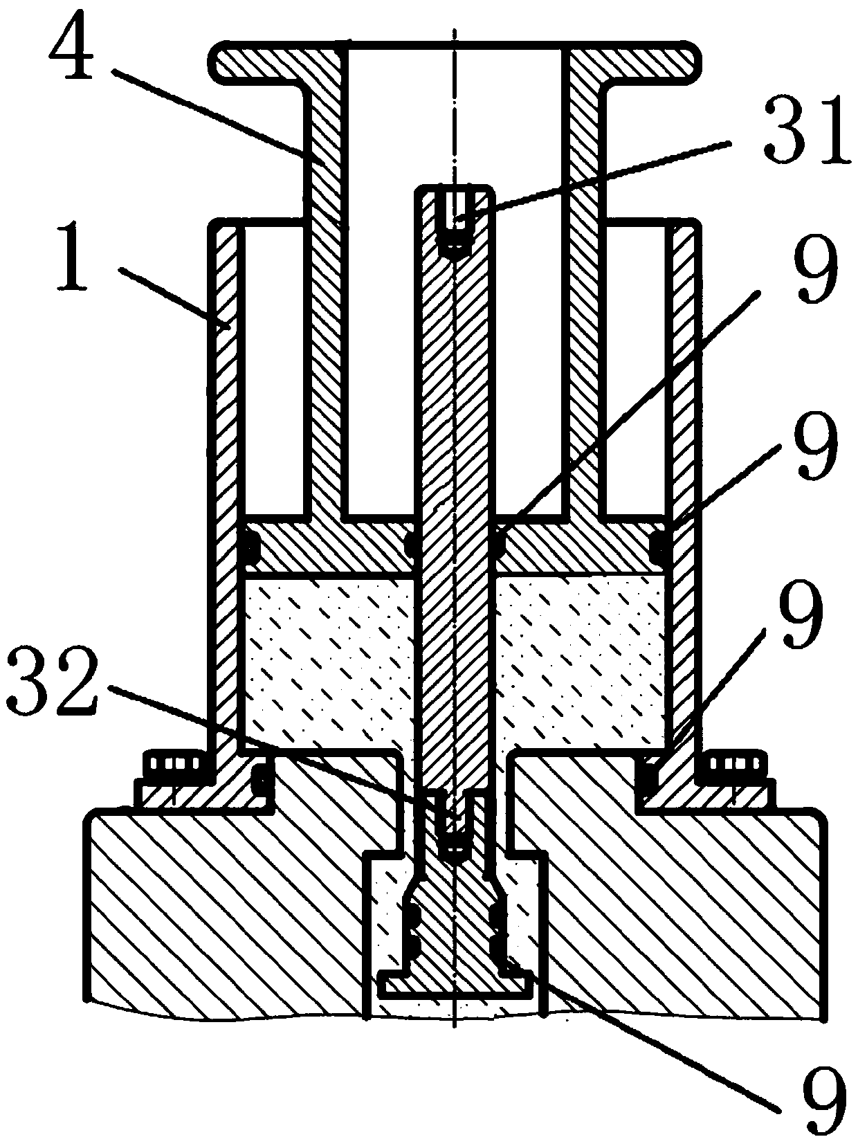 Oil charging tool for oil seal electric connector