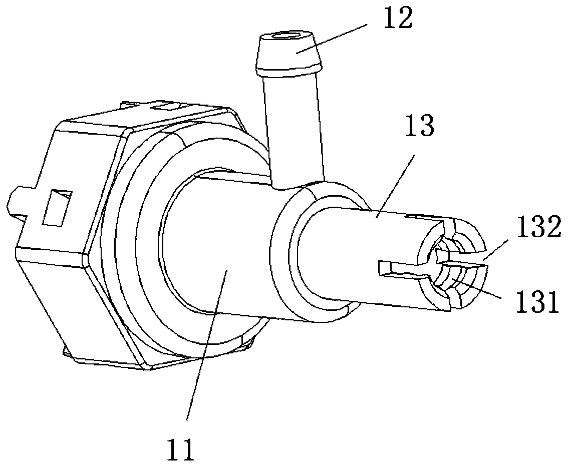 Appliance for conveying water by using plunger type electromagnetic pump