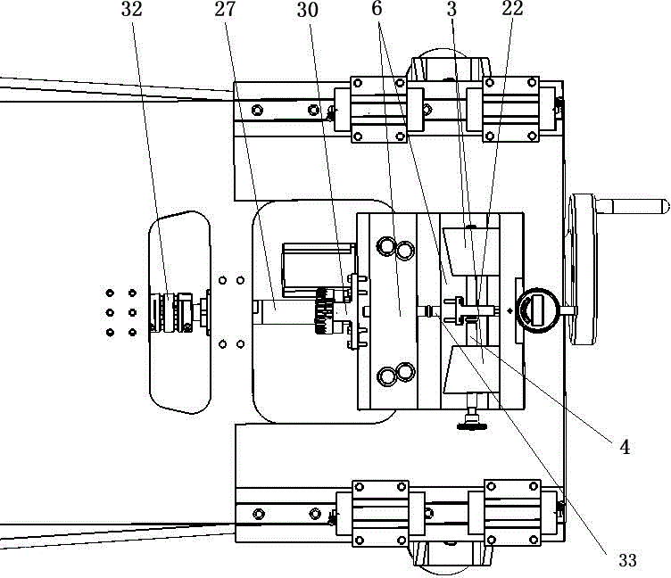 Measuring device for calibrating high-speed railway track measuring instrument