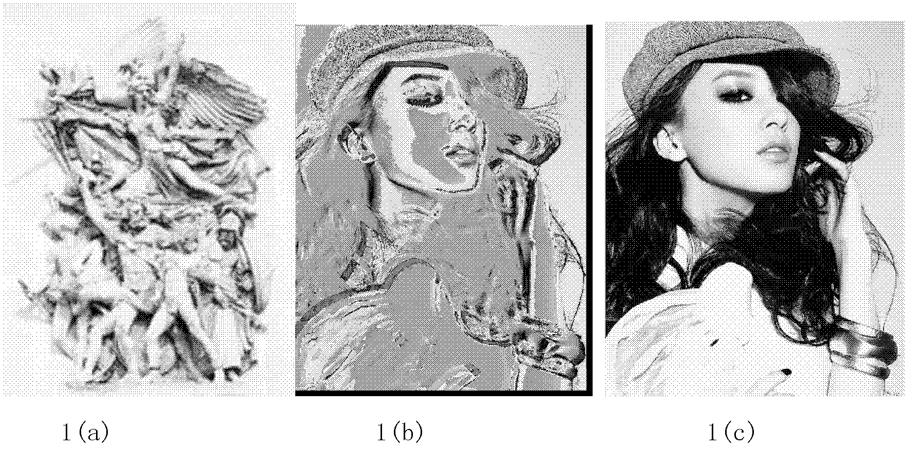 Method for realizing embossment effect of animation character and background of mobile phone