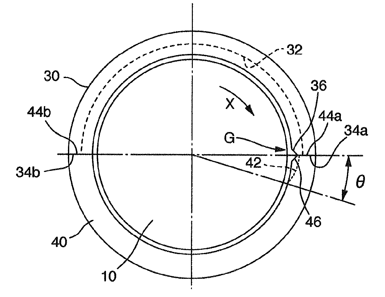 Sliding bearing for internal combustion engines