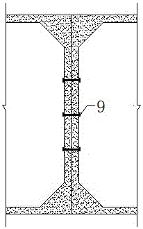 Prefabricated shield node tunnel under condition of shield intersection and small spacing and construction method