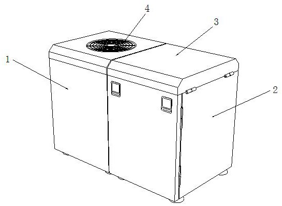 Integrated liquid cooling equipment for data center