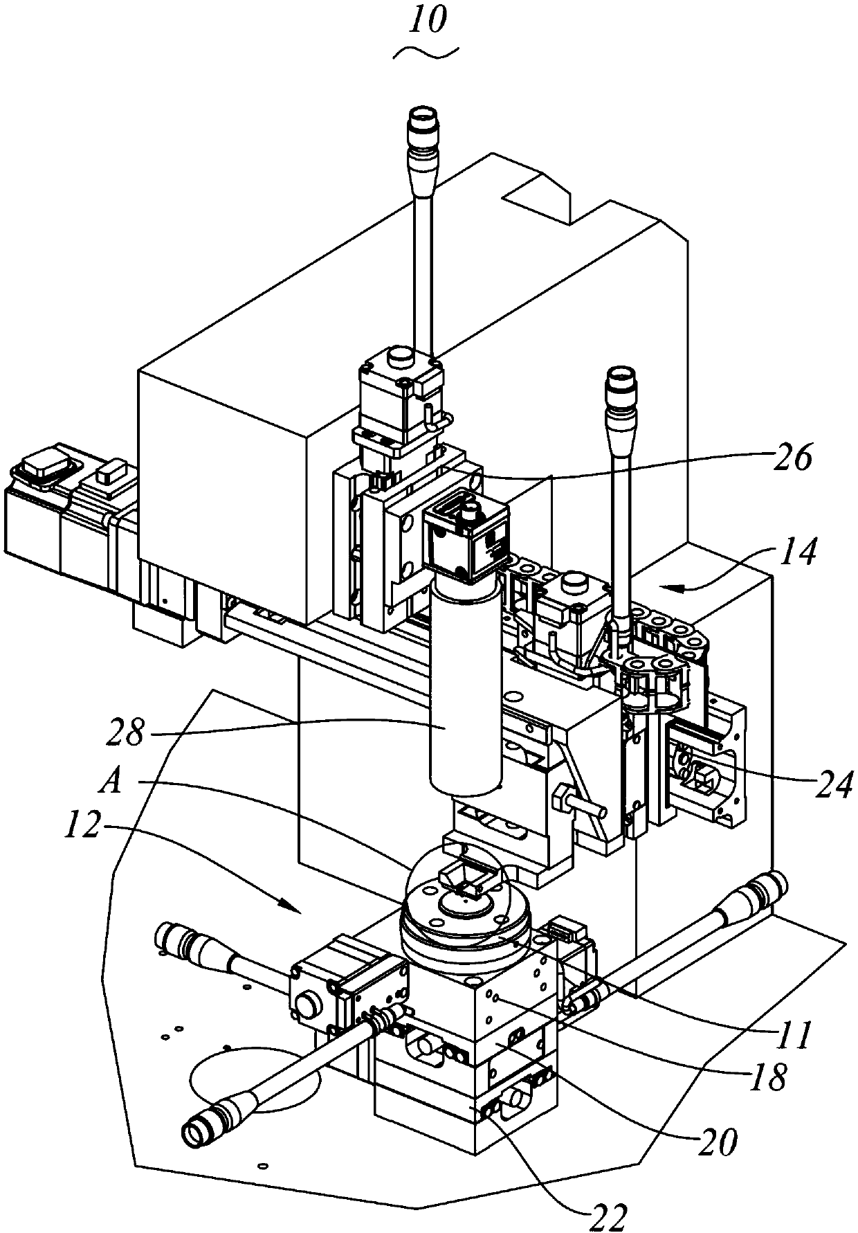 Suction nozzle for automatic chip mounter and automatic chip mounter