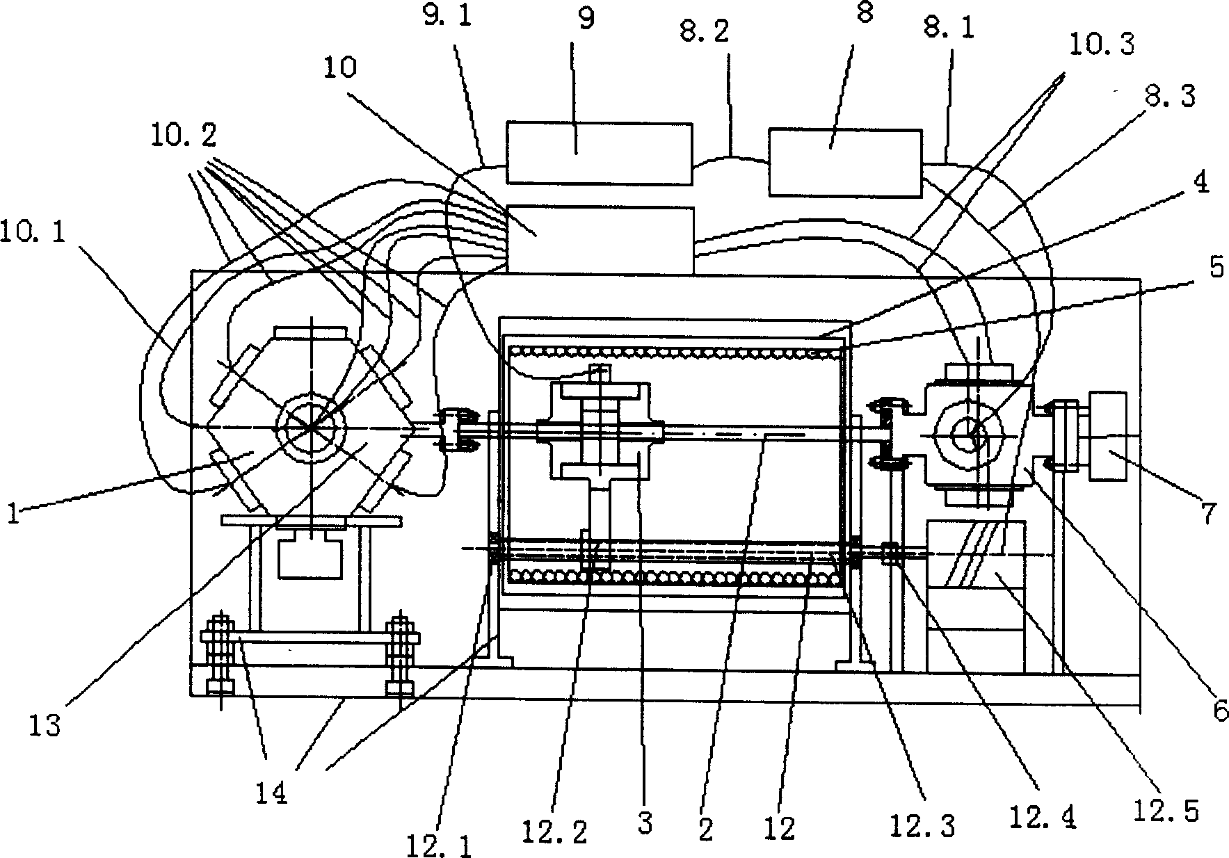 Field-displacement space cold-vapour atomic clock