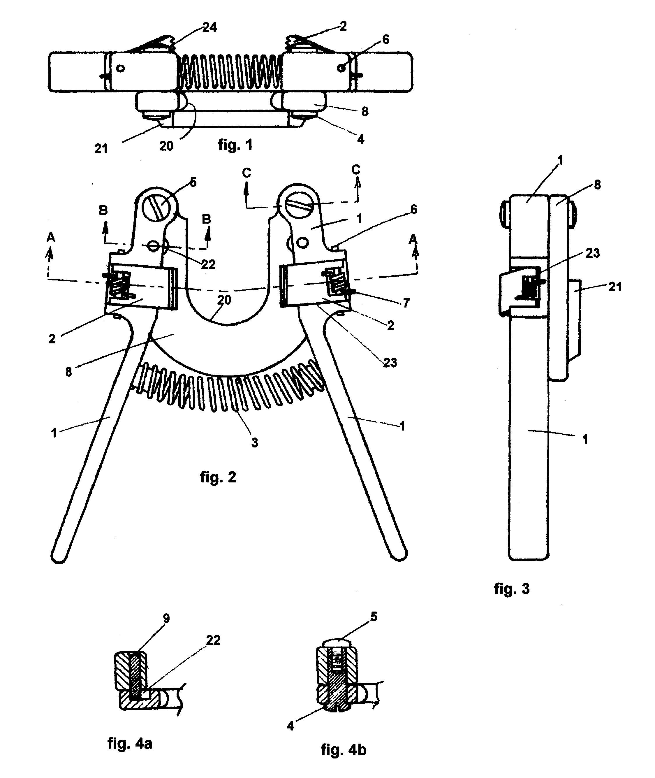 Champagne cork remover