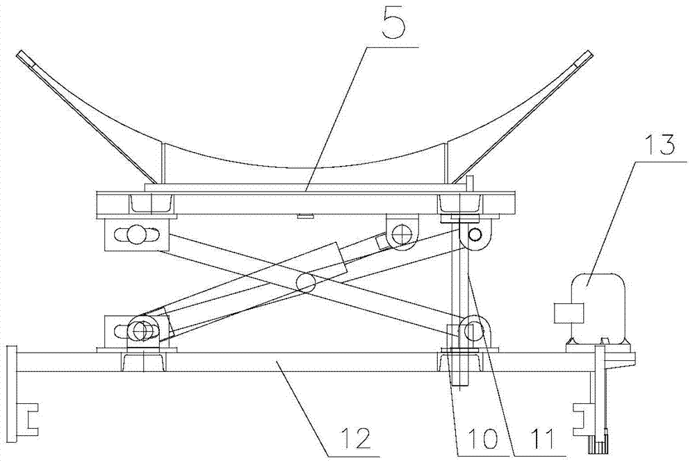 Assembly tool for accurately locating large-size storage tank