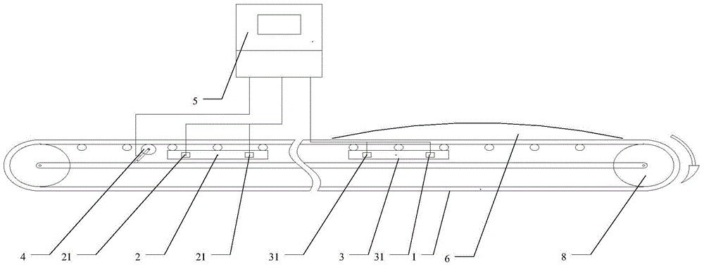 Calibration device and method of double-loader electronic belt scale