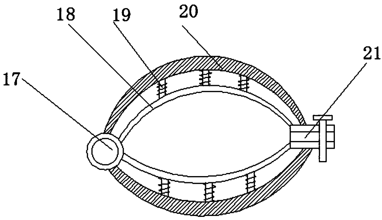 Freezing supporting containing frame for pine