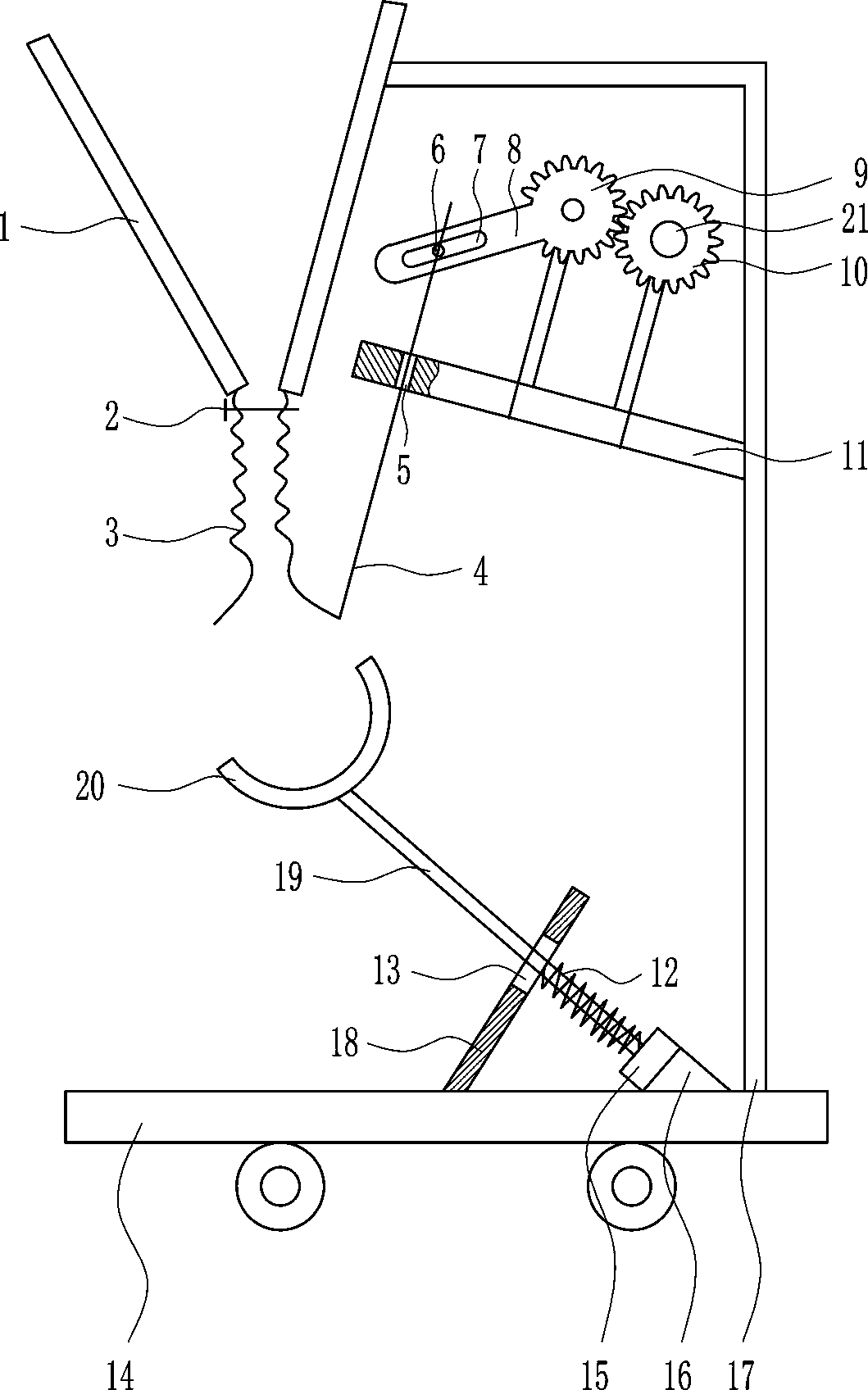 Auxiliary training device for sports volleyball court