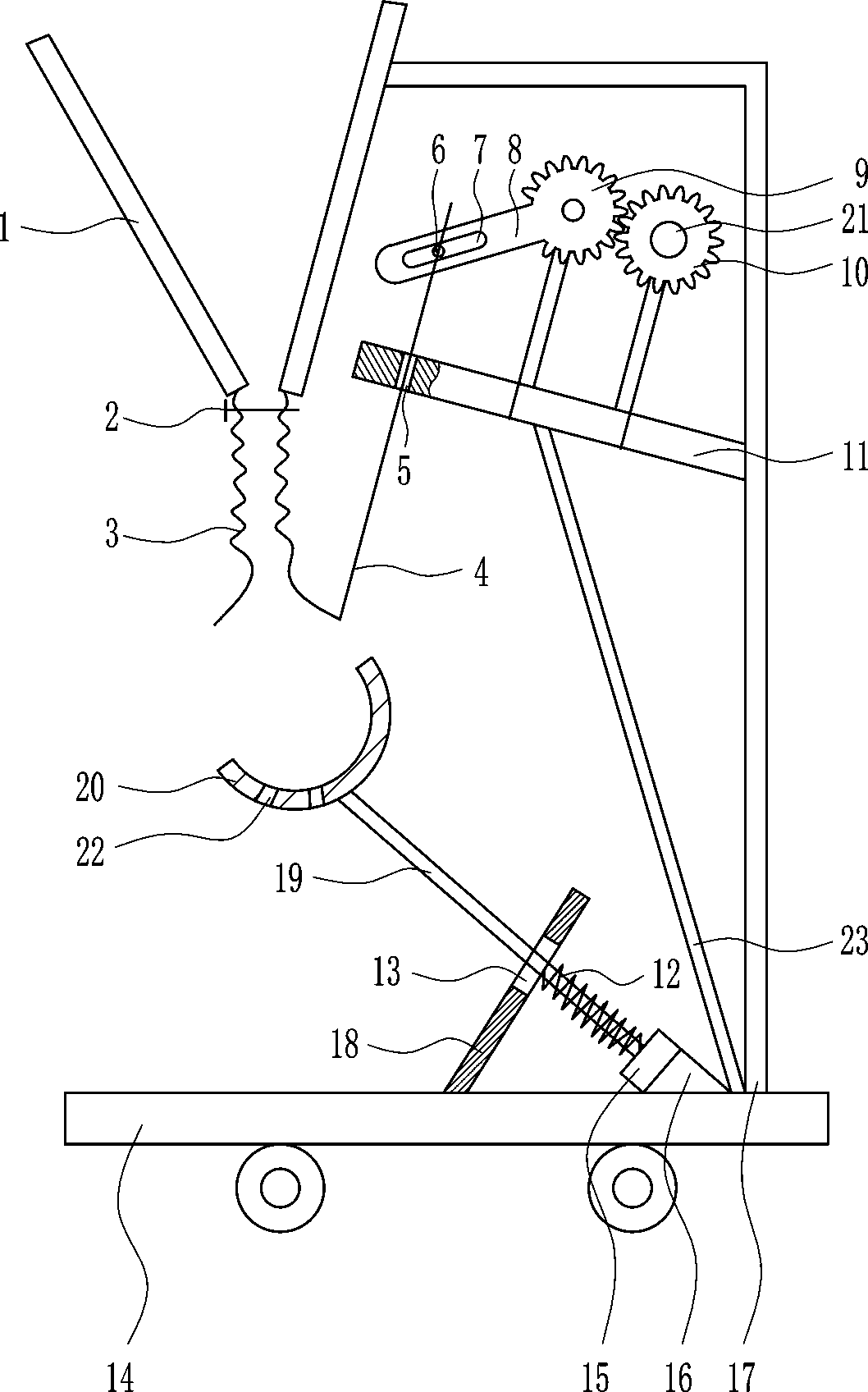 Auxiliary training device for sports volleyball court