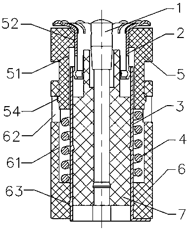 Inter-board floating radio frequency connector