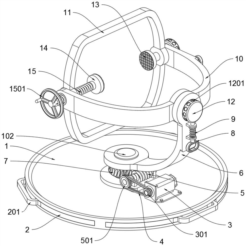 A kind of mechanical processing equipment with reversible clamping mechanism