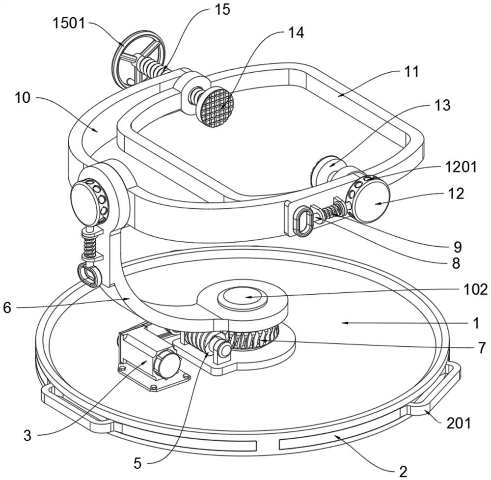 A kind of mechanical processing equipment with reversible clamping mechanism