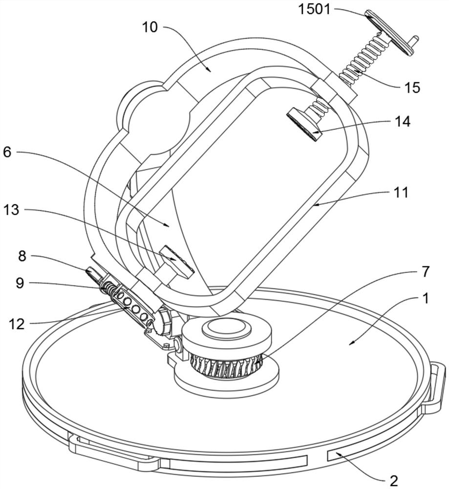 A kind of mechanical processing equipment with reversible clamping mechanism