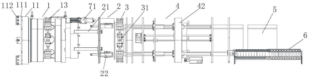 Girdling type tunneling equipment