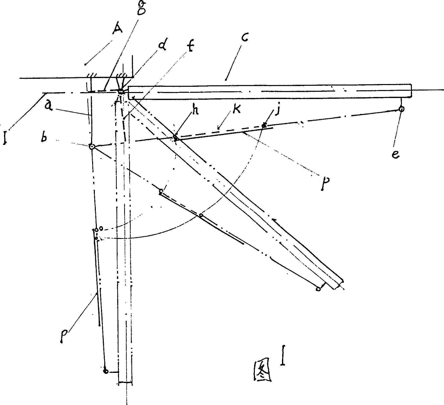 Suspension type horizontal-opening door electric door-opening device