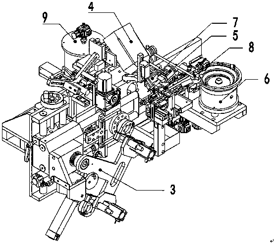 Full-automatic tooth welding machine