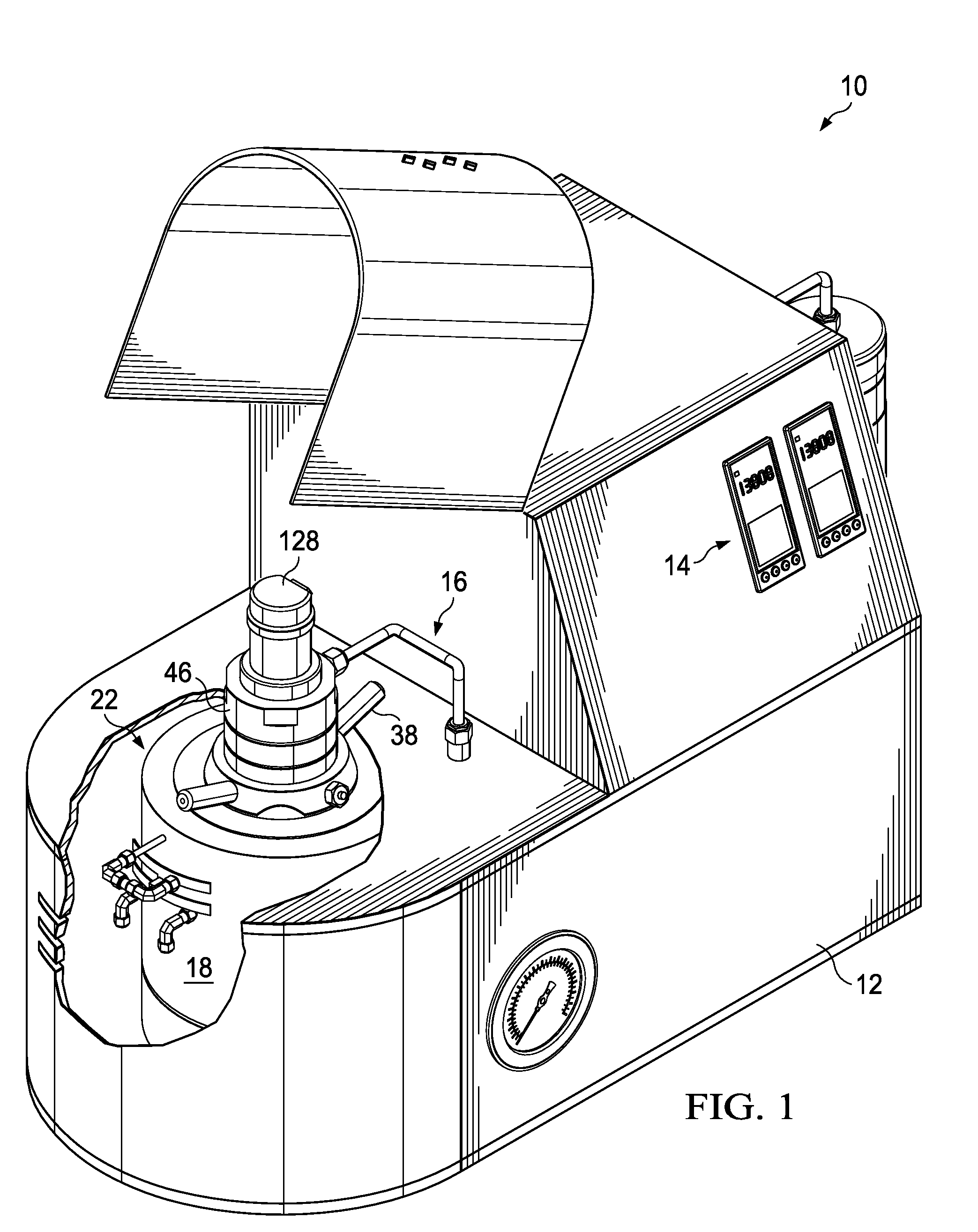 High pressure high temperature viscometer