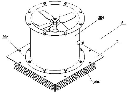 Central air-conditioning system applying ultrafine particle purifying device, and method for purifying air using same