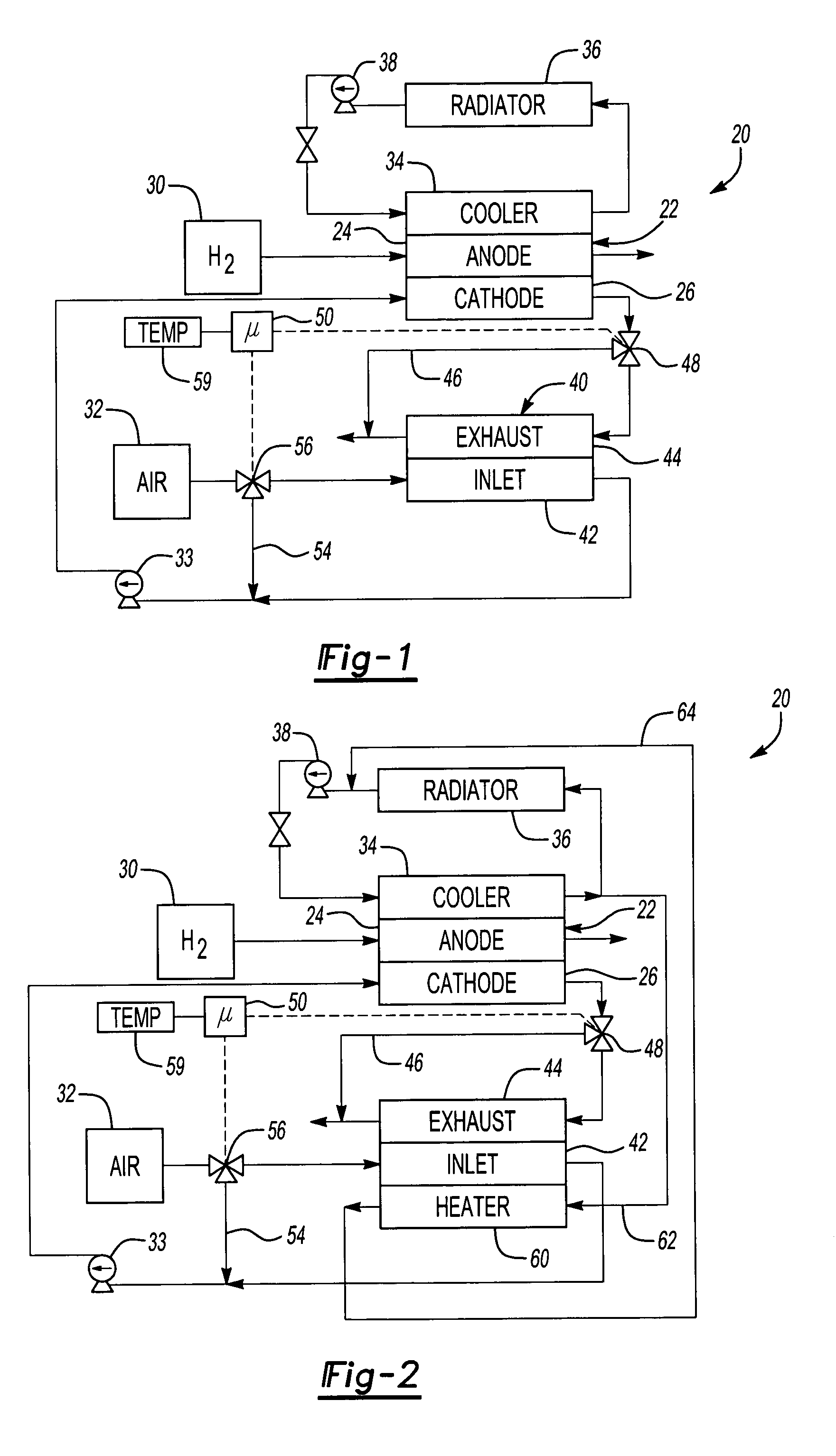 Low temperature fuel cell power plant operation