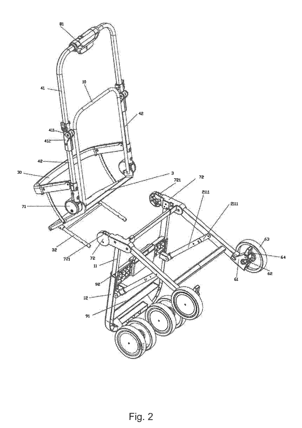 Foldable stroller