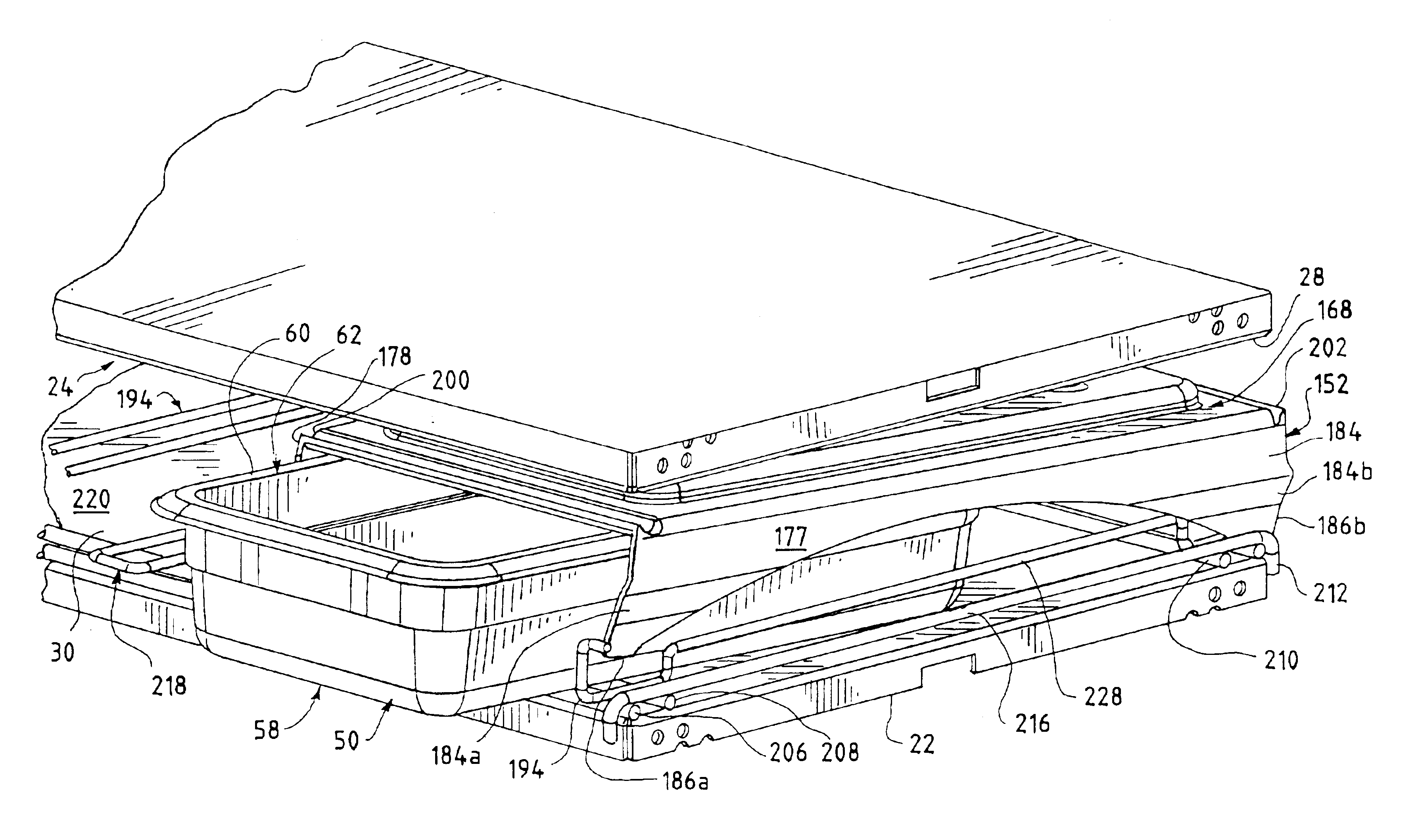 Method for maintaining cooked food in a ready-to-serve condition using a freestanding cover for food trays