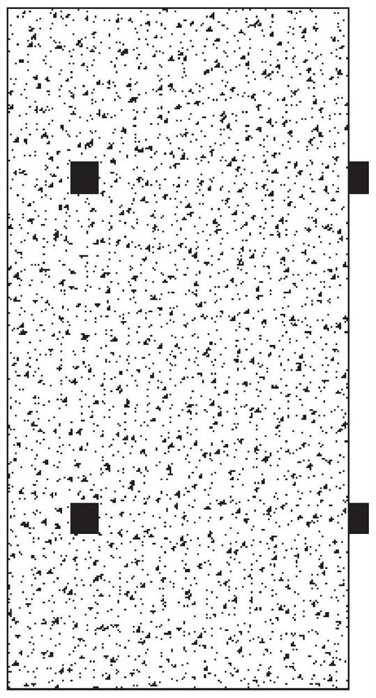 Rock long-term strength qualitative test method based on acoustic emission event occurrence rate