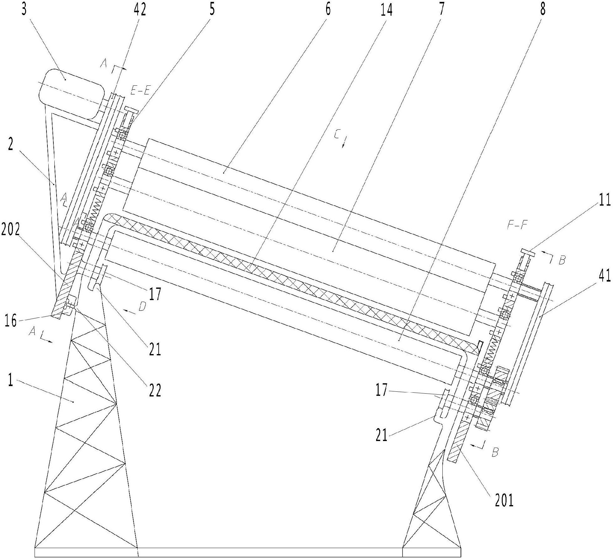 Die-cutting machine for flexible material