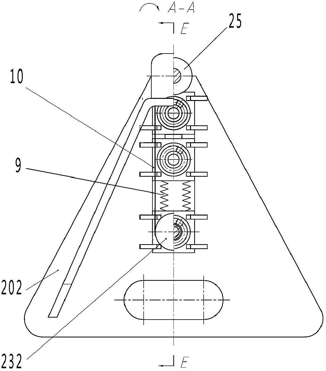 Die-cutting machine for flexible material