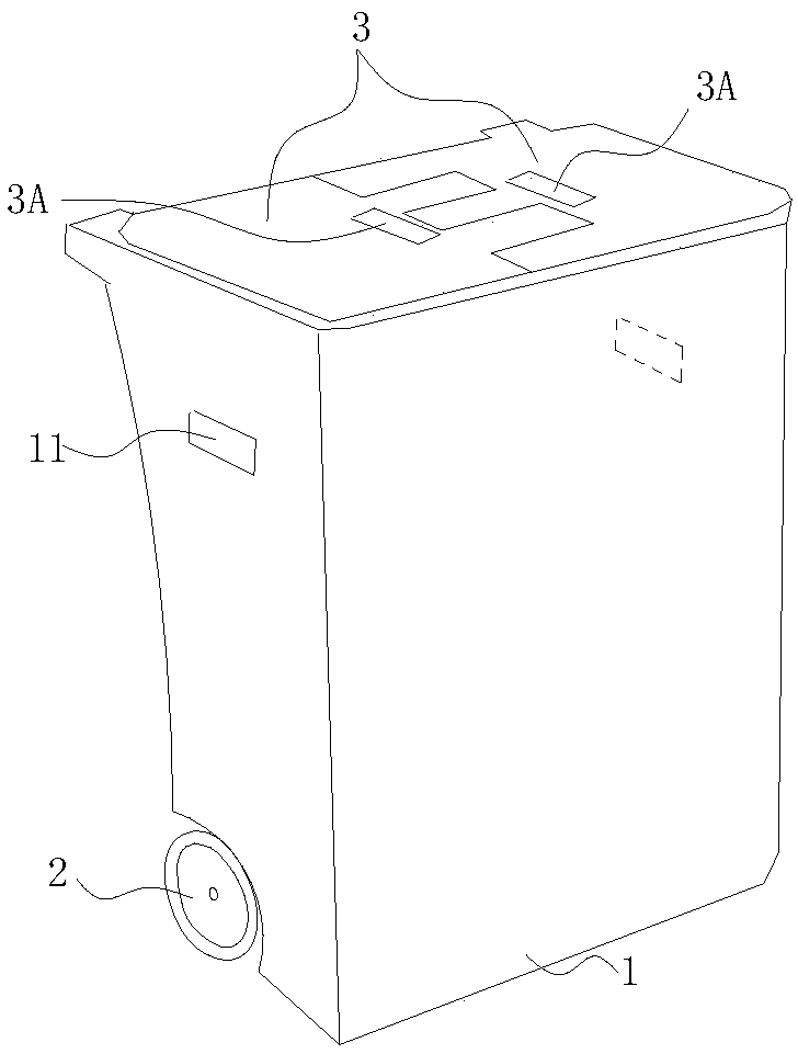 Recycling bucket with deodorization function