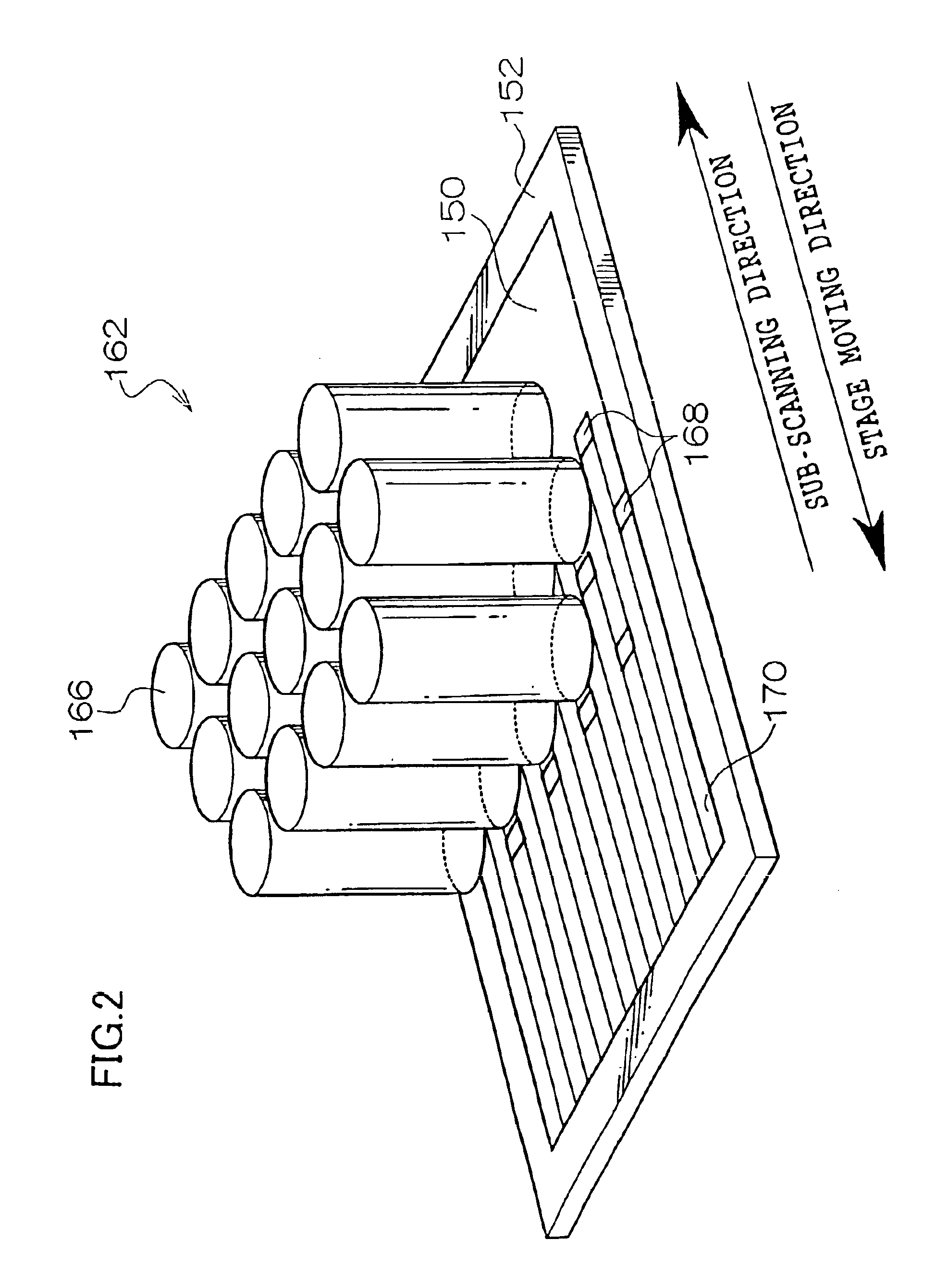 Exposure head, exposure apparatus, and application thereof