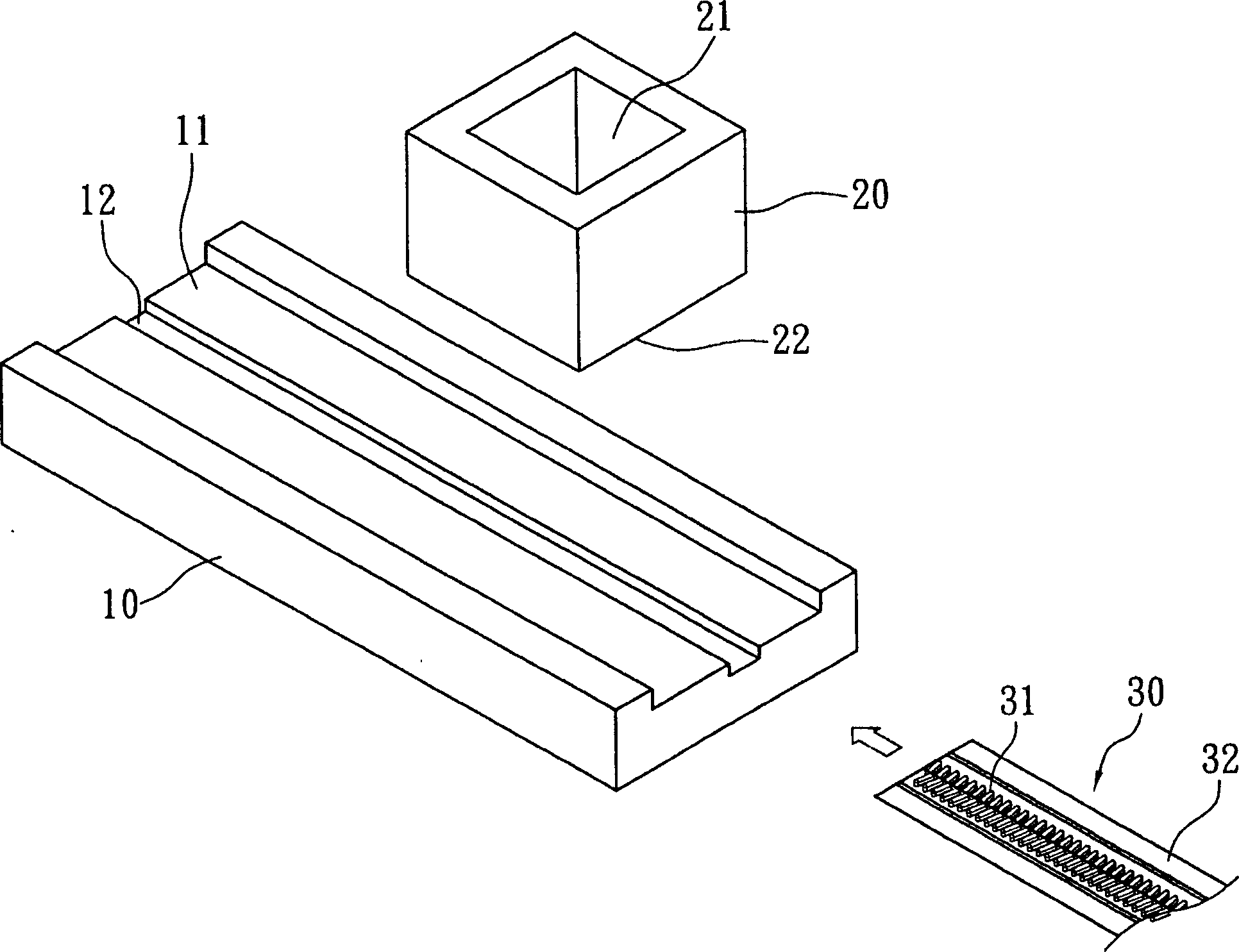 Method for soaking water-proof zipper in waterproof material