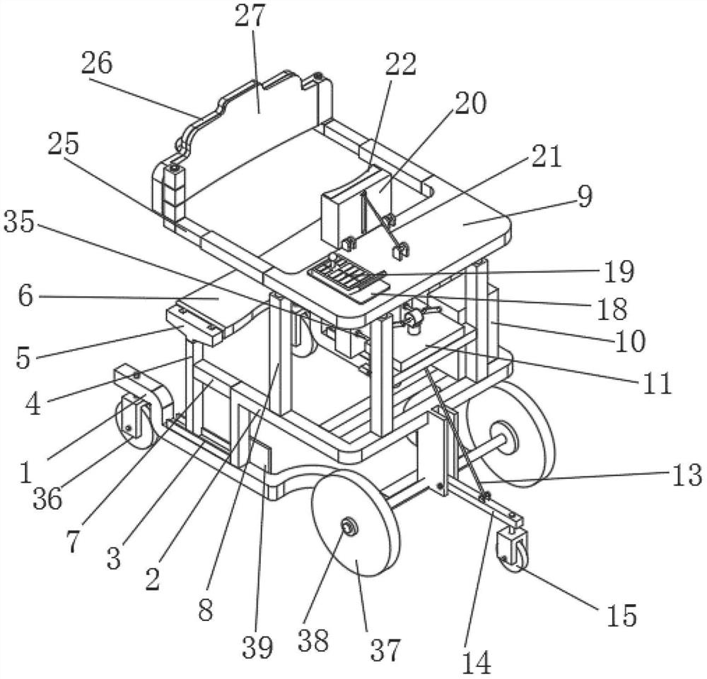 Paralyzed patient rehabilitation walking device