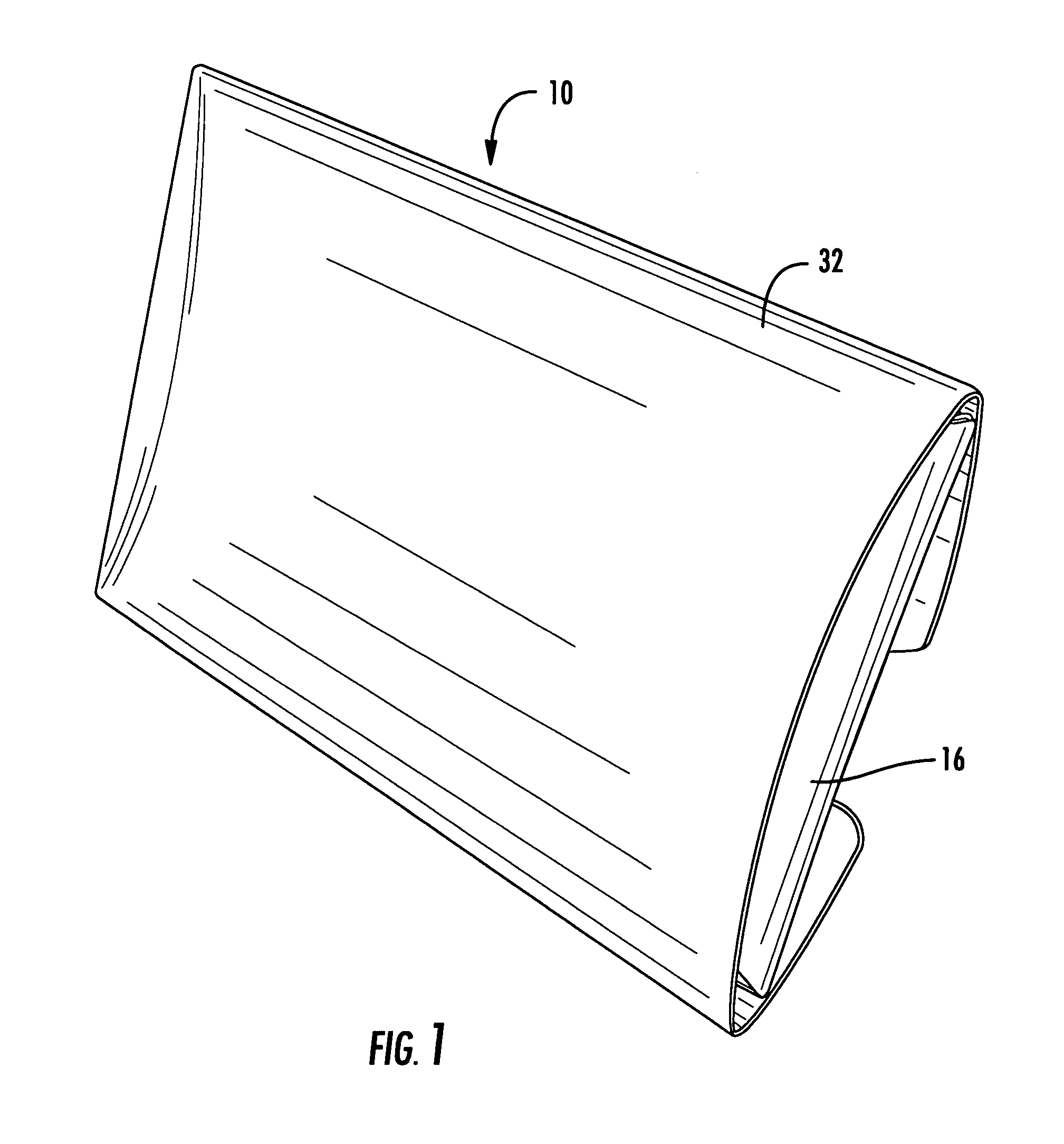 Dental floss envelope package with cutter element