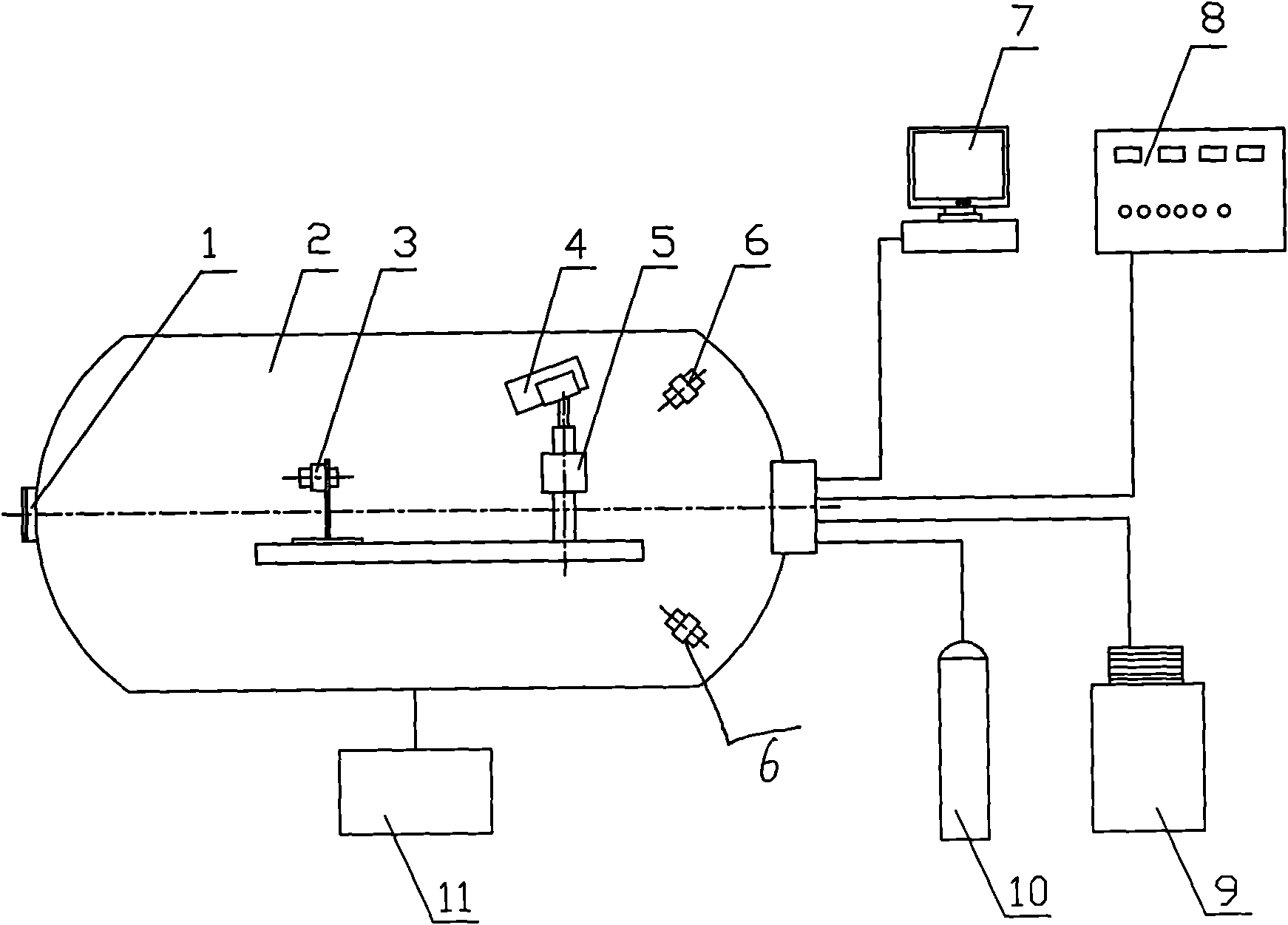 Method for monitoring plume contamination of attitude control engine of spacecraft