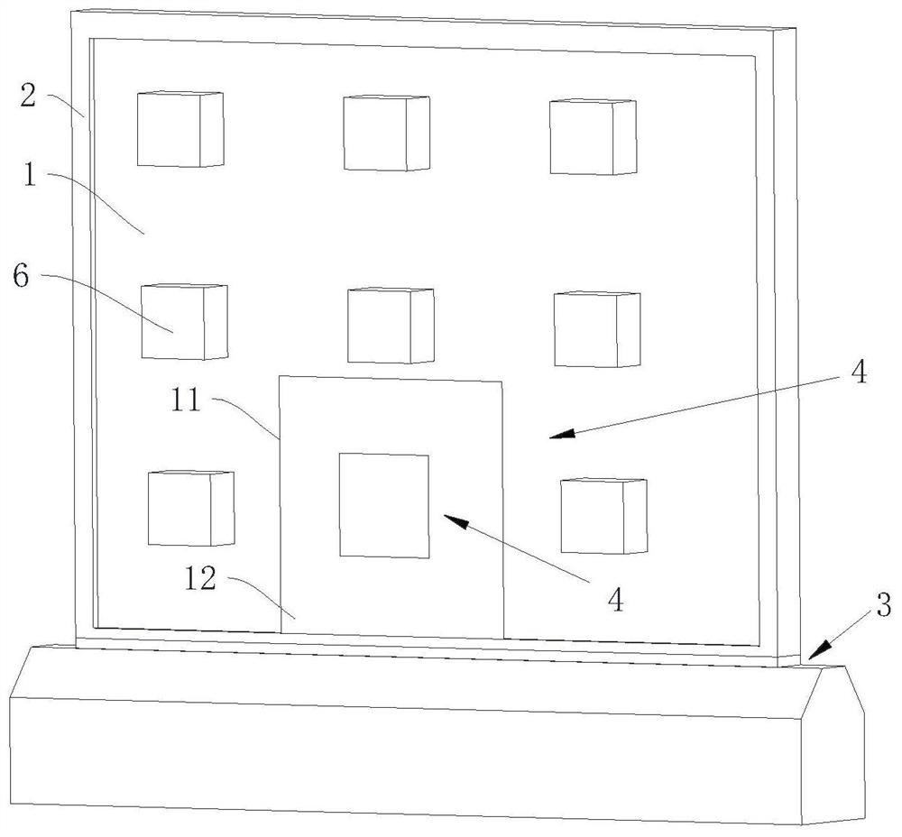 Expressway sound insulation barrier installation construction method