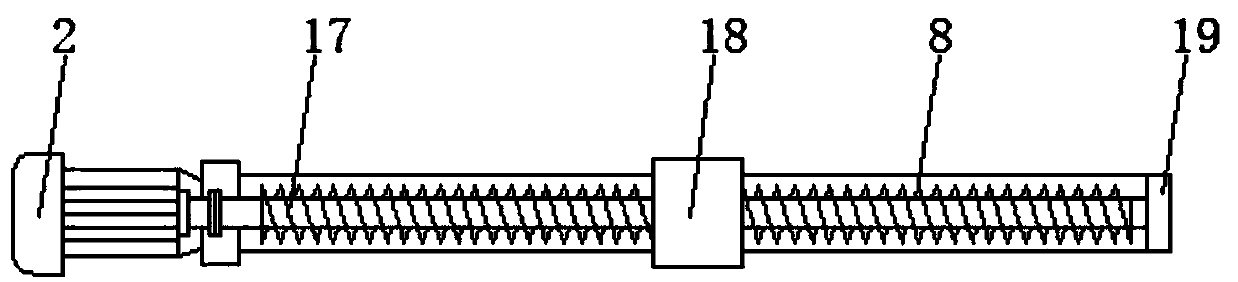 Conveniently-adjusted printing and dyeing device for leather production line