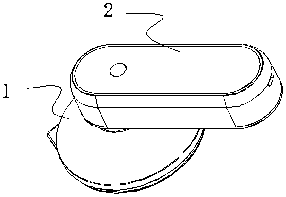 Novel wireless electric iron